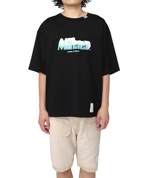 Maison MIHARA YASUHIRO(メゾンミハラヤスヒロ)の「Mihara Printed Tee(Tシャツ/カットソー・メンズ・ホワイト/ブラック・44/46/48/50)」の1枚目の写真