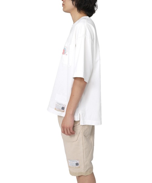 Maison MIHARA YASUHIRO(メゾンミハラヤスヒロ)の「Mihara Printed Tee(Tシャツ/カットソー・メンズ・ホワイト/ブラック・44/46/48/50)」の11枚目の写真