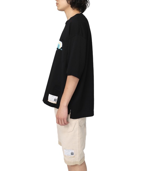 Maison MIHARA YASUHIRO(メゾンミハラヤスヒロ)の「Mihara Printed Tee(Tシャツ/カットソー・メンズ・ホワイト/ブラック・44/46/48/50)」の3枚目の写真