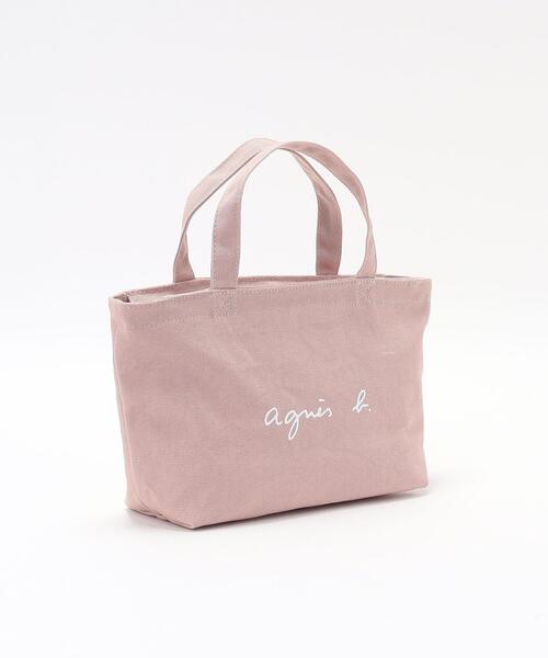 agnes b.(アニエスベー)の「WEB限定 ロゴトートバック GO03-02(トートバッグ・レディース・ピンク・FREE)」の6枚目の写真