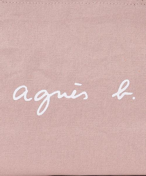 agnes b.(アニエスベー)の「WEB限定 ロゴトートバック GO03-02(トートバッグ・レディース・ピンク・FREE)」の3枚目の写真