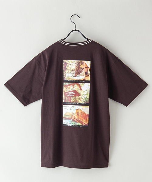 OUTDOOR PRODUCTS APPAREL（アウトドアプロダクツアパレル）の「USAコットン ラインリブTシャツ ヘビーウェイト ルーズシルエット（Tシャツ/カットソー・メンズ・ブラック系その他/カーキ/ブラウン/ブラック/ホワイト系その他/パープル/ネイビー/その他1/ホワイト・MEDIUM/LARGE/X-LARGE）」の17枚目の写真