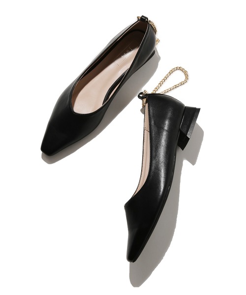 Juze(ジュゼ)の「アンクルチェーンストラップパンプス(パンプス・レディース・ブラック/ベージュ系その他4/その他1・L/LL/M/S)」の10枚目の写真