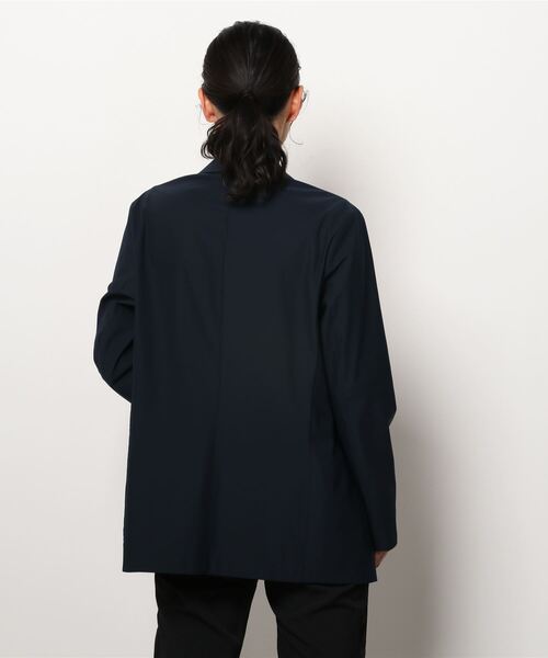 HARRIS WHARF LONDON（ハリスワーフロンドン）の「HARRIS WHARF LONDON / ボーイフレンドジャケット（テーラードジャケット・レディース・ネイビー/ブラック・36）」の12枚目の写真