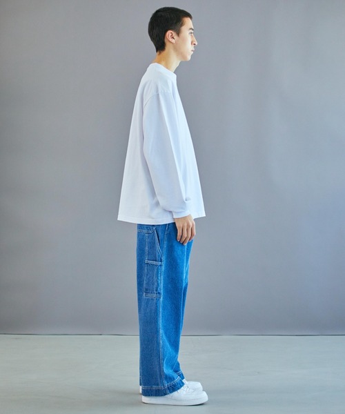 WEGO（ウィゴー）の「WEGO/デニムペインターパンツ（デニムパンツ・メンズ・インディゴブルー・MEDIUM/LARGE）」の21枚目の写真