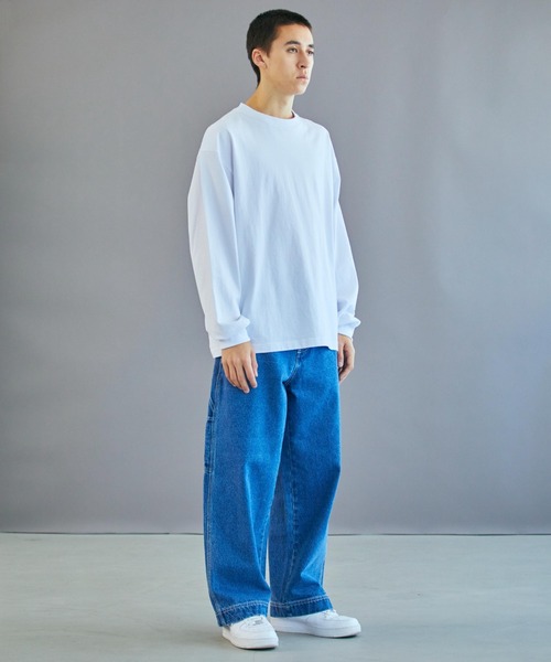 WEGO（ウィゴー）の「WEGO/デニムペインターパンツ（デニムパンツ・メンズ・インディゴブルー・MEDIUM/LARGE）」の20枚目の写真