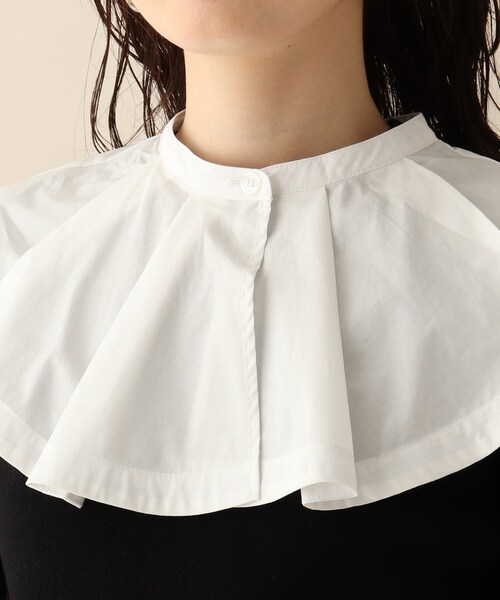 OPAQUE.CLIP（オペークドットクリップ）の「◆異素材カラーデザインニット（ニット/セーター・レディース・ブラック/グレー・38）」の6枚目の写真