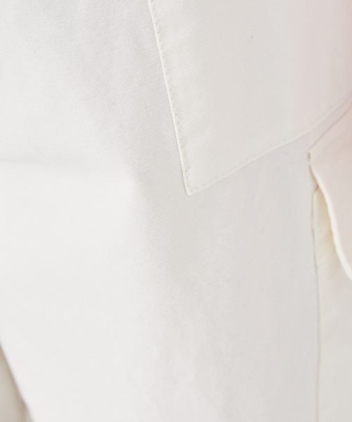 Rouge vif（ルージュヴィフ）の「【ROYAL NAVY】【XSサイズあり】別注カーゴパンツ（カーゴパンツ・レディース・カーキ/ホワイト・36/34）」の16枚目の写真