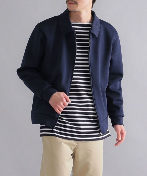 SHIPS（シップス）の「SHIPS: SOLOTEX(R) バルキーポンチ ブルゾン（ブルゾン・メンズ・ベージュ/ネイビー/ダークグレー・SMALL/MEDIUM/LARGE/X-LARGE）」の3枚目の写真