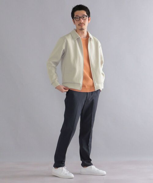 SHIPS（シップス）の「SHIPS: SOLOTEX(R) バルキーポンチ ブルゾン（ブルゾン・メンズ・ベージュ/ネイビー/ダークグレー・SMALL/MEDIUM/LARGE/X-LARGE）」の13枚目の写真