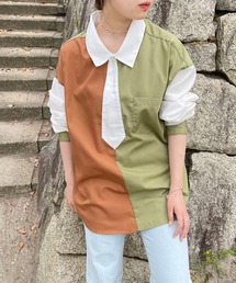 PairPair | ネクタイ風シャツ(ユニセックス)(シャツ/ブラウス)