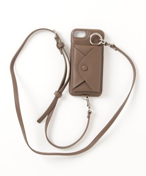 ensemble/アンサンブル/PORTE Ⅲ /ストラップ付きiPhone Case【iPhone13/ iPhone13Pro /iPhone12・12Pro /iPhone6・6s・7・8・SE2 対応】（スマホケース/カバー）｜ensemble(皮革ブランド)（アンサンブル）