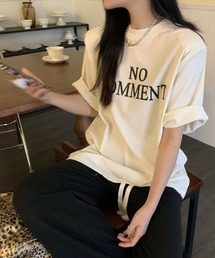 NO COMMENT ロゴTシャツ【ZOZOTOWN限定】