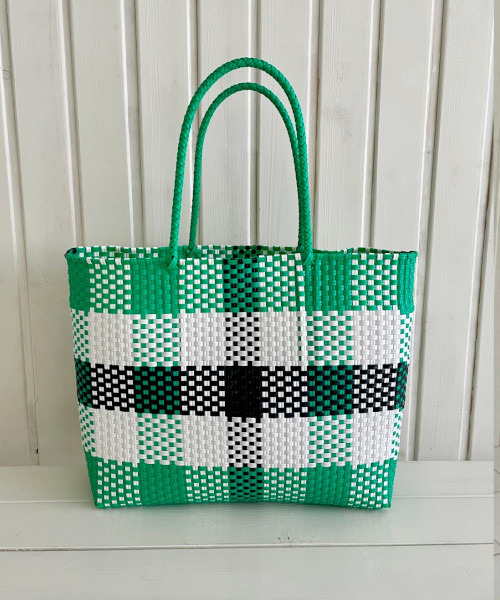 GIMME GIMME（ギミーギミー）の「【GIMME GIMME】Basket bag gima22s005（かごバッグ・レディース・グリーン・FREE）」の7枚目の写真