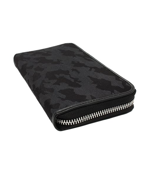 VENCEEXCHANGE（ヴァンスエクスチェンジ）の「迷彩ロングウォレット（財布・メンズ・ブラック/ネイビー・FREE）」の4枚目の写真
