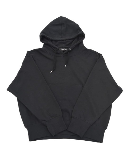 VIBGYOR Women（ヴィブジョー　ウィメン）の「ヘビーウエイト裏毛BIGシルエットパーカー(QTC)（パーカー・レディース・ダークベージュ/チャコールグレー/ダークネイビー/杢グレー/ブラック・LARGE/MEDIUM/X-LARGE）」の2枚目の写真