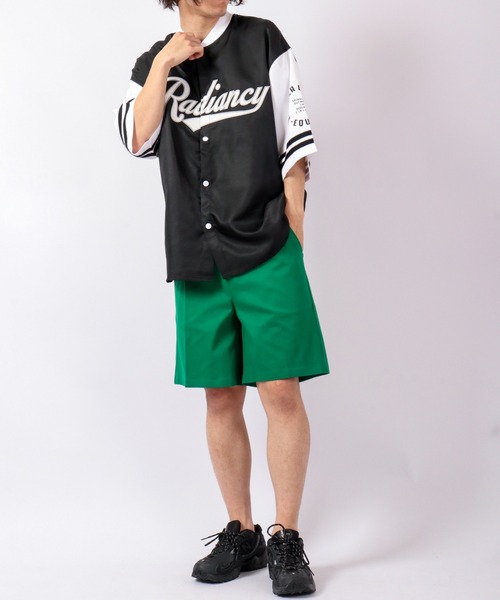 A.T,C in the attic homme(エーティーシーインジアティックオム)の「スタジアムロゴ ビッグシルエット ベースボールシャツ(シャツ/ブラウス・メンズ・ホワイト/ブラック/グリーン・M/L)」の21枚目の写真