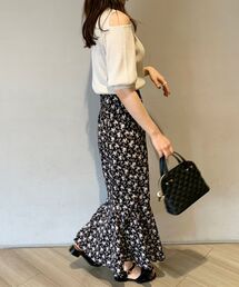 MAJESTIC LEGON | フラワーマーメイドスカート(スカート)