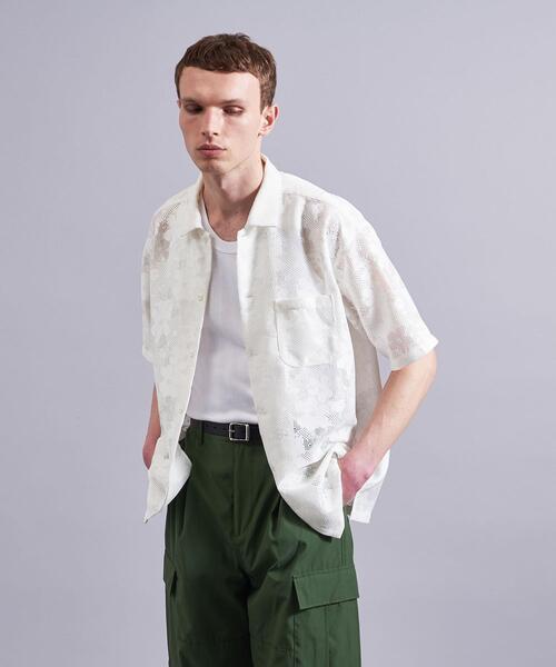 S.R　monkey time FLOWER LACE SHIRT MONKEY TIME（モンキータイム）の「＜monkey time＞ FLOWER