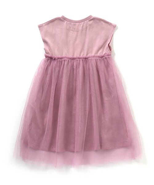 apres les cours（アプレレクール）の「WEB限定 チュール切替カットソードッキングワンピース（ワンピース・キッズ・ピンク/アイボリー/グリーン・80/110/100/130/120/140/90）」の17枚目の写真