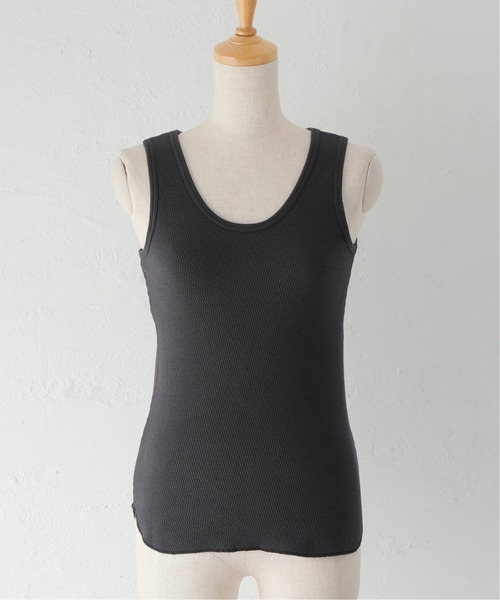 JOURNAL STANDARD（ジャーナルスタンダード）の「サーマルコットン2WAYタンクトップ（タンクトップ・レディース・ホワイト/アイボリー/タン/ブラック系その他・FREE）」の18枚目の写真