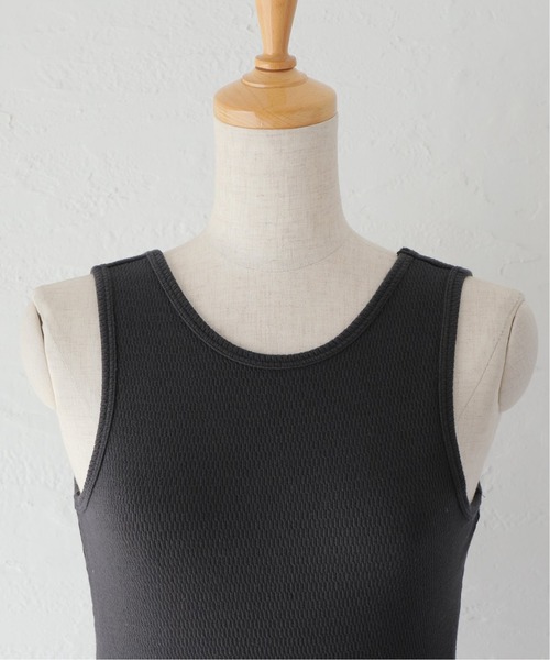 JOURNAL STANDARD（ジャーナルスタンダード）の「サーマルコットン2WAYタンクトップ（タンクトップ・レディース・ホワイト/アイボリー/タン/ブラック系その他・FREE）」の14枚目の写真