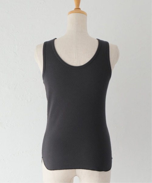 JOURNAL STANDARD（ジャーナルスタンダード）の「サーマルコットン2WAYタンクトップ（タンクトップ・レディース・ホワイト/アイボリー/タン/ブラック系その他・FREE）」の13枚目の写真