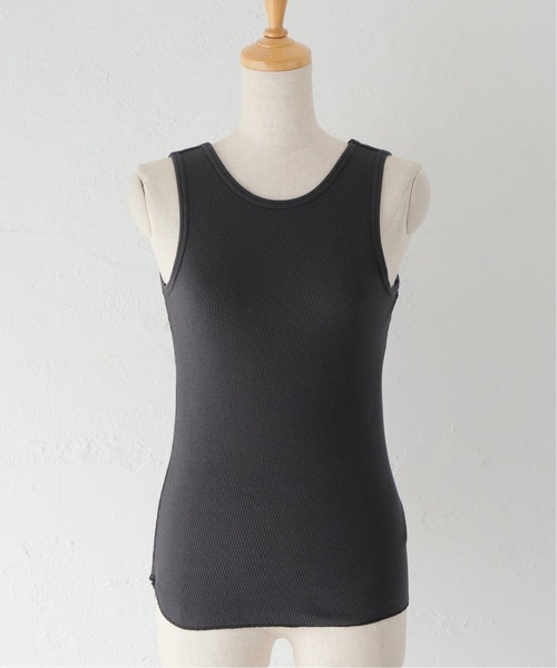 JOURNAL STANDARD（ジャーナルスタンダード）の「サーマルコットン2WAYタンクトップ（タンクトップ・レディース・ホワイト/アイボリー/タン/ブラック系その他・FREE）」の11枚目の写真