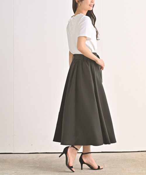 rps（アールピーエス）の「ＢＡＣＫレースアップふくれジャガードプルオーバー（その他トップス・レディース・ブラック/ネイビー/オフホワイト・M）」の7枚目の写真