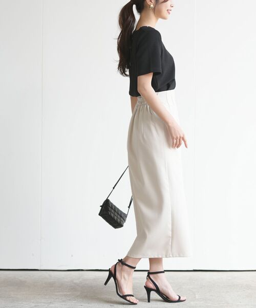 rps（アールピーエス）の「ＢＡＣＫレースアップふくれジャガードプルオーバー（その他トップス・レディース・ブラック/ネイビー/オフホワイト・M）」の16枚目の写真