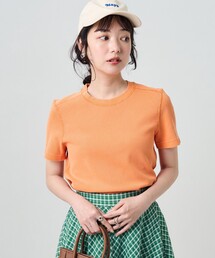 FREAK'S STORE | ピグメント半袖ミニＴシャツ(Tシャツ/カットソー)