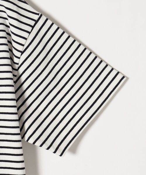 SHIPS any（シップス エニィ）の「【SHIPS any別注】THE KNiTS: カラーボーダー リンガーTEE◇（Tシャツ/カットソー・レディース・ホワイト/ネイビー/イエロー・ONE SIZE）」の22枚目の写真