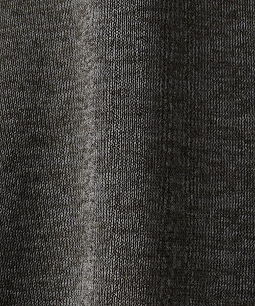 BEAUTY&YOUTH UNITED ARROWS（ビューティーアンドユースユナイテッドアローズ）の「BY ヴィスコース シアーニット プルオーバー（ニット/セーター・レディース・グレー/オフホワイト/オレンジ・FREE）」の8枚目の写真