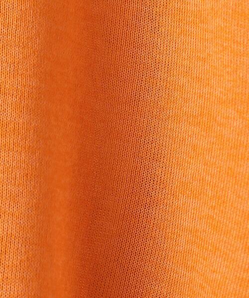 BEAUTY&YOUTH UNITED ARROWS（ビューティーアンドユースユナイテッドアローズ）の「BY ヴィスコース シアーニット プルオーバー（ニット/セーター・レディース・グレー/オフホワイト/オレンジ・FREE）」の10枚目の写真