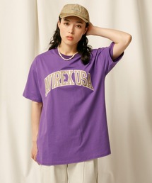 AVIREX | 【直営店限定】COLLEGE AVIREX LOGO T-SHIRT/ カレッジロゴティーシャツ(Tシャツ/カットソー)