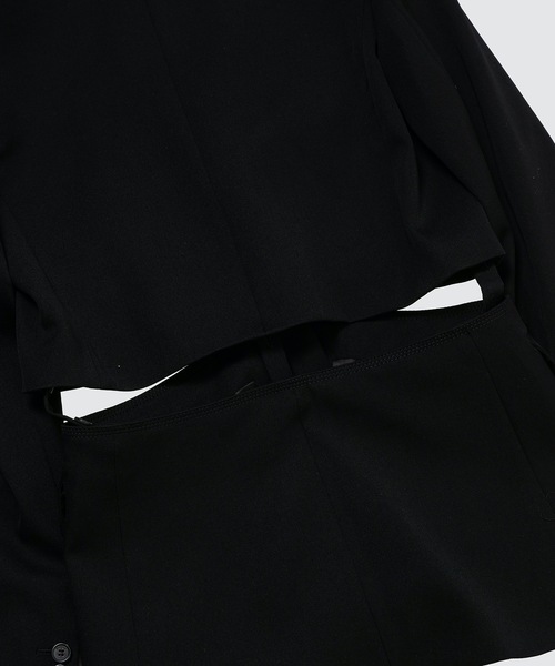 JW Anderson（ジェイダブリューアンダーソン）の「ジャケット（その他アウター・レディース・ブラック・6）」の4枚目の写真