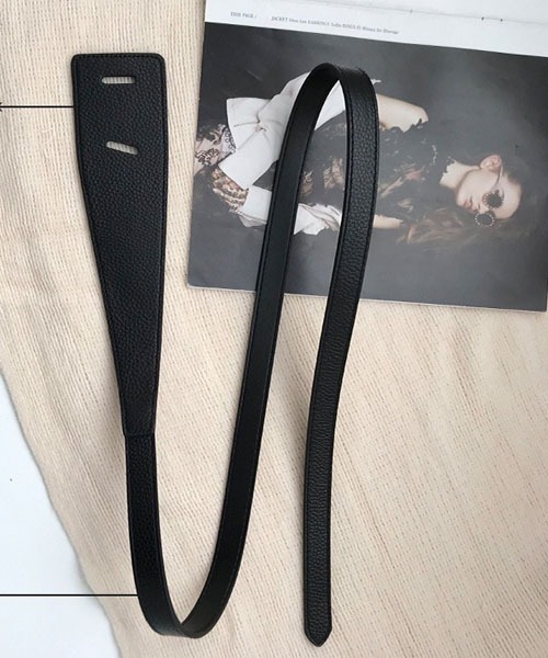 gossip！ロサンゼルス（ゴシップロサンゼルス）の「サッシュベルト（ベルト・レディース・ベージュ/ブラック/ダークブラウン/ブラウン・FREE）」の17枚目の写真