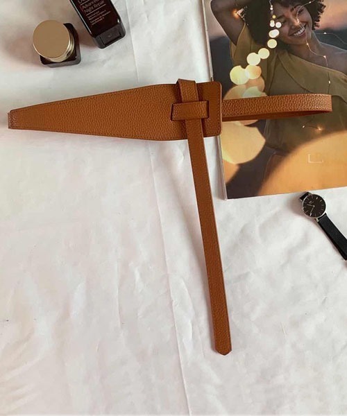 gossip！ロサンゼルス（ゴシップロサンゼルス）の「サッシュベルト（ベルト・レディース・ベージュ/ブラック/ダークブラウン/ブラウン・FREE）」の18枚目の写真