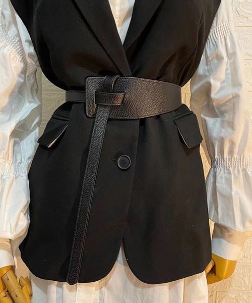 gossip！ロサンゼルス（ゴシップロサンゼルス）の「サッシュベルト（ベルト・レディース・ベージュ/ブラック/ダークブラウン/ブラウン・FREE）」の7枚目の写真