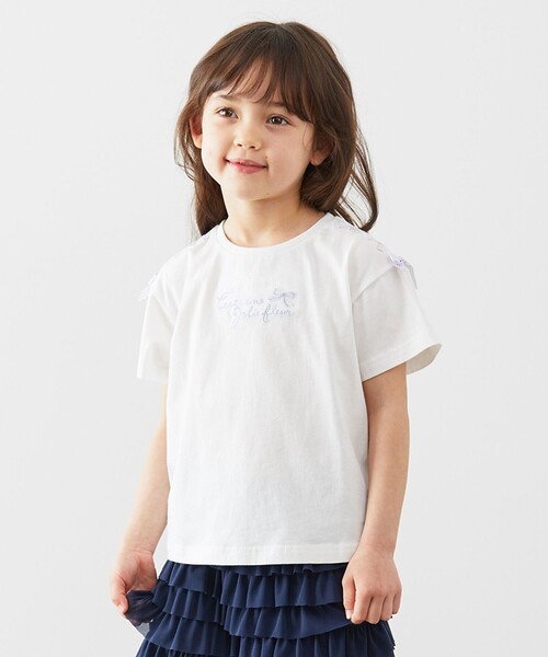 接触冷感レースアップTシャツ(Tシャツ/カットソー)|any Fam ...