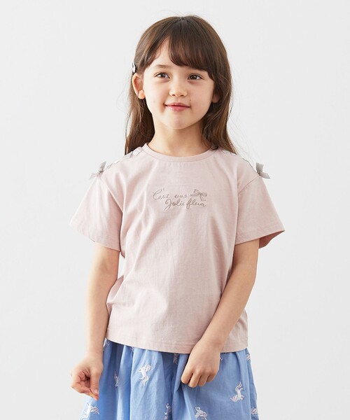 接触冷感レースアップTシャツ(Tシャツ/カットソー)|any Fam ...