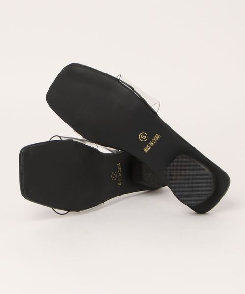 koe（コエ）の「クリアヘップサンダル＊（サンダル・レディース・ブラウン/ブラック・M/L/S）」の21枚目の写真