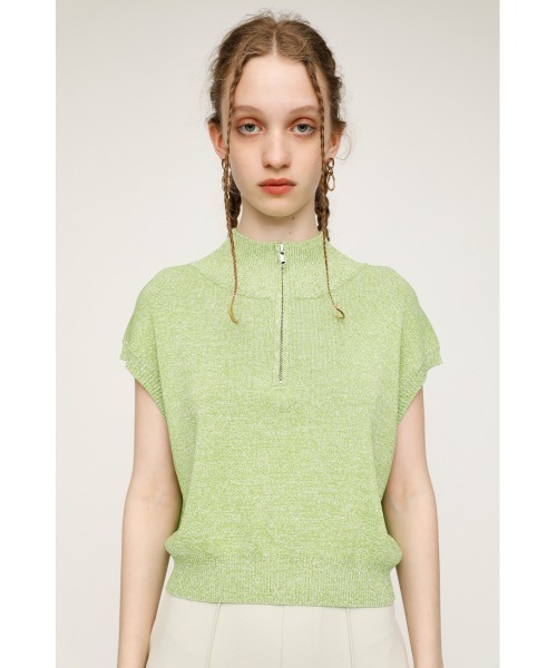 SLY(スライ)の「MELANGE KNIT TOPS ニット トップス(ニット/セーター・レディース・アイボリー/グリーン/ブラック・FREE)」の20枚目の写真