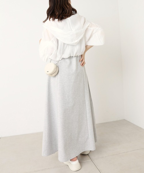 Chico（チコ）の「ショート丈ナイロンフードブルゾン（シャツ/ブラウス・レディース・ホワイト/ミント/ピンク・FREE）」の9枚目の写真