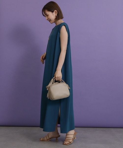 大人気【HOBBS】鮮やかロイヤルブルー◇ノースリーブワンピース 1_d3db2c01dc23c5a25b6805944ebf