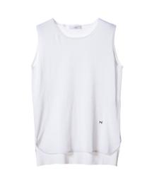 ASTRAET | ASTRAET(アストラット) コットン18G ラウンドネックノースリーブ(ニット/セーター)