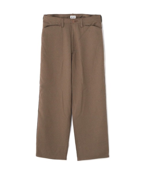 Wrangler(ラングラー)の「Schott/ショット/×Wrangler/ラングラー/WRANCHER WIDE DRESS PANTS/ランチャー ワイド ドレスパンツ(スラックス・メンズ・ブラウン系その他4/ブラック/グレー・S/L/XL/M)」の19枚目の写真