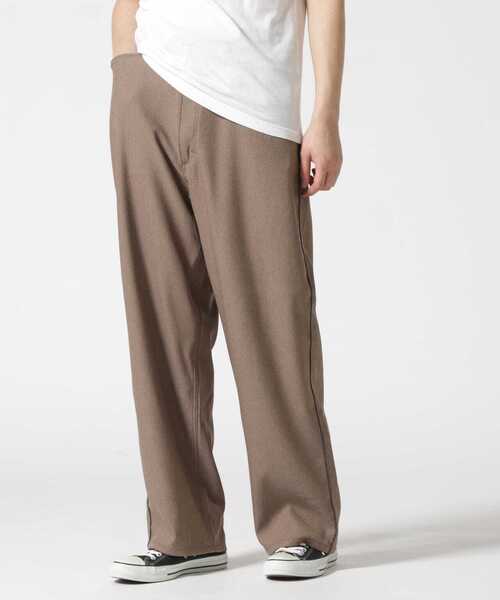 Wrangler(ラングラー)の「Schott/ショット/×Wrangler/ラングラー/WRANCHER WIDE DRESS PANTS/ランチャー ワイド ドレスパンツ(スラックス・メンズ・ブラウン系その他4/ブラック/グレー・S/L/XL/M)」の21枚目の写真