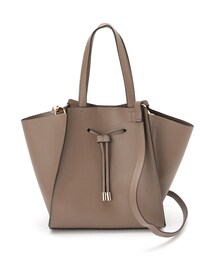 grove | 1枚革風フロントベルト2WAYトート(トートバッグ)