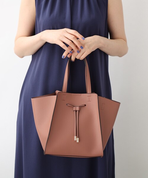 grove（グローブ）の「◆1枚革風フロントベルト2WAYトート（トートバッグ・レディース・ライトグレー/ダークグレー/ブラック/ピンク系/グリーン系その他5・00）」の21枚目の写真